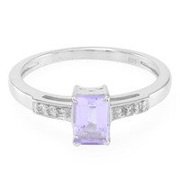 Bolivian Amethyst Silver Ring