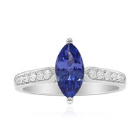 14K AAA Tanzanite Gold Ring (CIRARI)