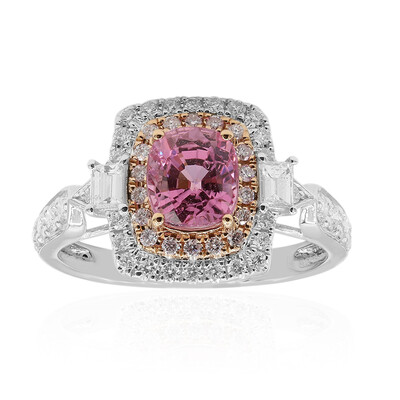 18K Pink Burmese Spinel Gold Ring (CIRARI)