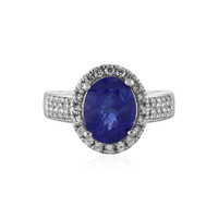 Tanzanite Silver Ring