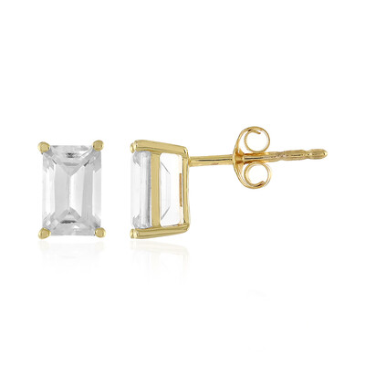 9K Zircon Gold Earrings