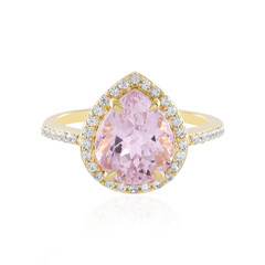 Kunzite Silver Ring