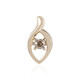 9K I1 Brown Diamond Gold Pendant