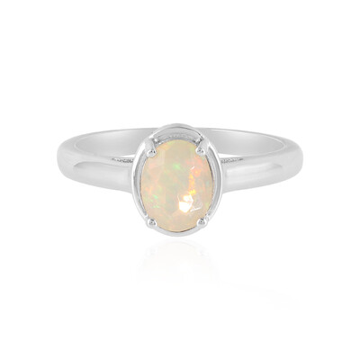 Welo Opal Silver Ring