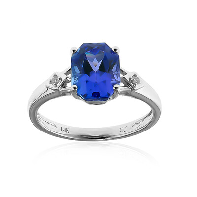 14K AAA Tanzanite Gold Ring (CIRARI)