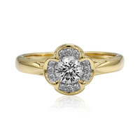 14K SI1 (G) Diamond Gold Ring