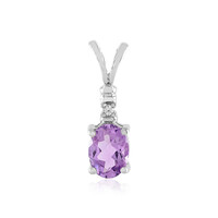 Uruguayan Amethyst Silver Pendant