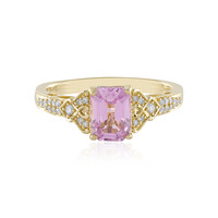 14K AAA Kunzite Gold Ring (AMAYANI)