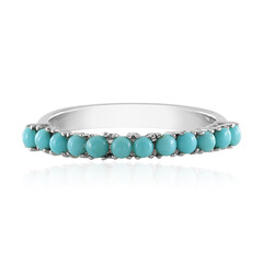 Sleeping Beauty Turquoise Silver Ring