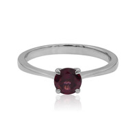 Rhodolite Silver Ring