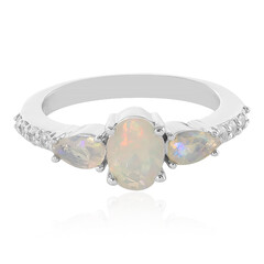 Welo Opal Silver Ring