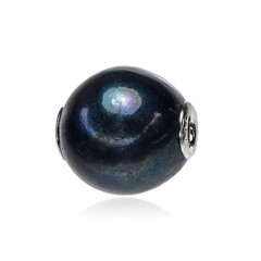 Blue Freshwater Pearl Silver Pendant