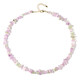 Kunzite Silver Necklace