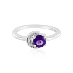 Amethyst Silver Ring