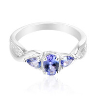 Tanzanite Silver Ring