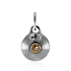 Ouro Preto Imperial Topaz Silver Pendant