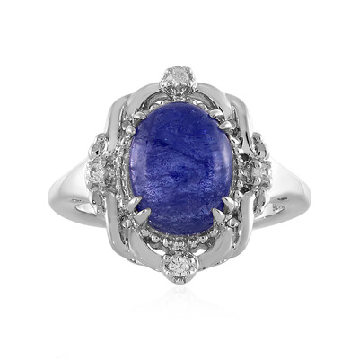 Tanzanite Silver Ring