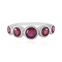 Madagascar Ruby Silver Ring