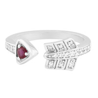 Madagascar Ruby Silver Ring