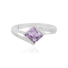 Amethyst Silver Ring