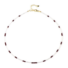 Mozambique Ruby Silver Necklace