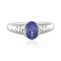 Tanzanite Silver Ring(Adela Silber)