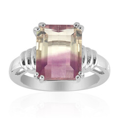 Bi Colour Fluorite Silver Ring (Pallanova)