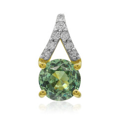 14K Madagascan Demantoid Gold Pendant (John Ferry)