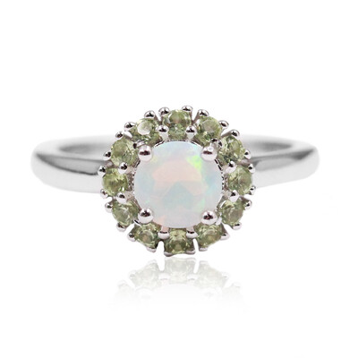 Welo Opal Silver Ring