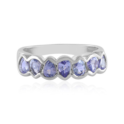 Tanzanite Silver Ring