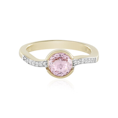 Kunzite Silver Ring