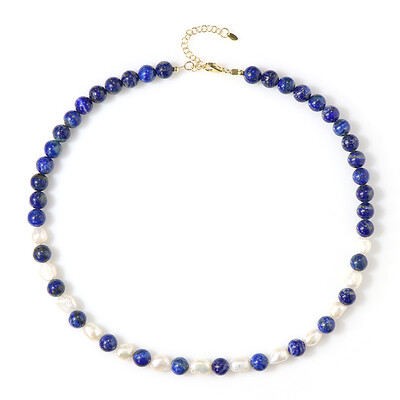 Lapis Lazuli Silver Necklace