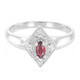 Malawi Ruby Silver Ring