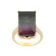 14K Bi Colour Tourmaline Gold Ring (CIRARI)