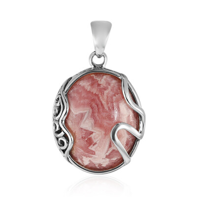 Rhodochrosite Silver Pendant (Art of Nature)