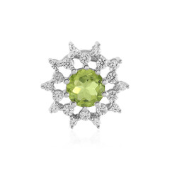 Arizona Peridot Silver Pendant