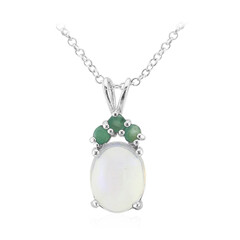 Welo Opal Silver Necklace