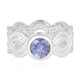 Tanzanite Silver Ring