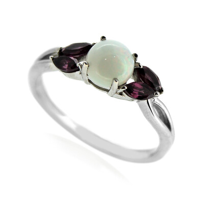 Welo Opal Silver Ring