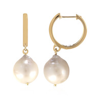 Freshwater pearl Silver Earrings (TPC)