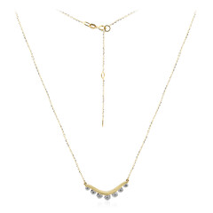 18K SI1 (G) Diamond Gold Necklace