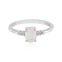 Welo Opal Silver Ring