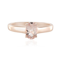 Morganite Silver Ring