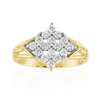 9K SI1 (G) Diamond Gold Ring