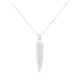 White Topaz Silver Necklace