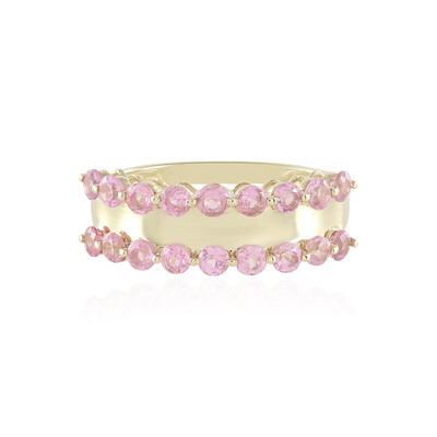 9K Pink Burmese Spinel Gold Ring (de Melo)