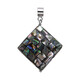 Mother of Pearl Silver Pendant (MONOSONO COLLECTION)