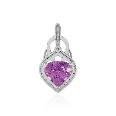 14K Patroke Kunzite Gold Pendant (de Melo)