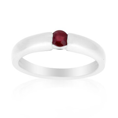 Ruby Silver Ring