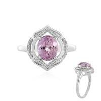 Kunzite Silver Ring